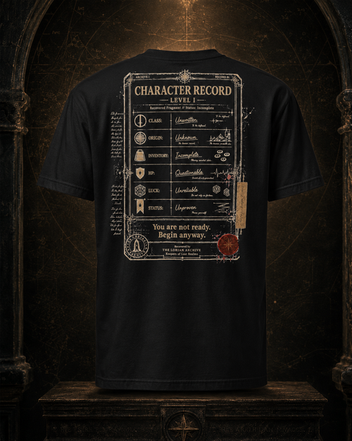 Character Record — Level I